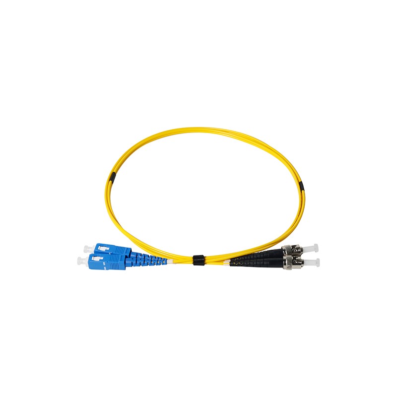 1 pcs : ADT-PC-SCST-SMA1DX-RYL-1M - SC-ST SM Duplex Fiber Jumper 1M