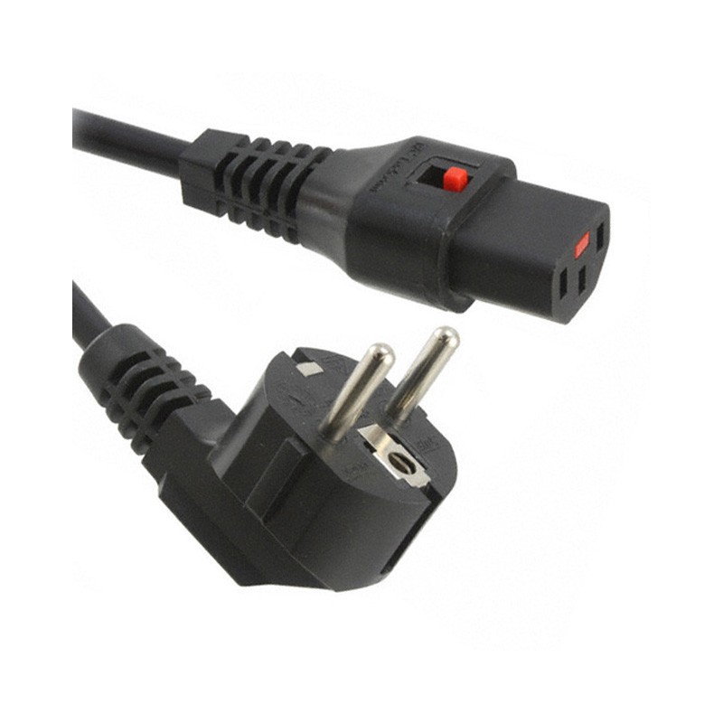 1 pcs : IL13-EU1-H05-3100-200 - CRD 18AWG CEE7/7 RA - C13 6.67'