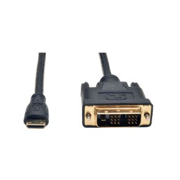 1 pcs : P566-003-MINI - CBL HDMI-C M TO DVI-D SGL M 3'