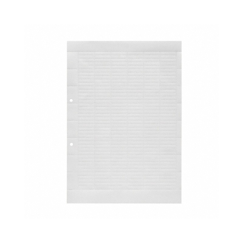 1 pcs : 1670370000 - LABEL STANDARD 0.65' X 1.57' WHT