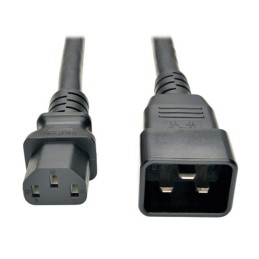 1 pcs : P032-003 - CORD 12AWG IEC320C20 - 320C13 3'