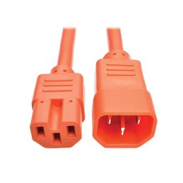 1 pcs : P018-003-AOR - CORD 14AWG IEC320C14 - 320C15 3'