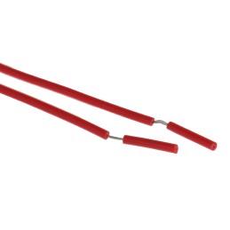 1 pcs - CAMDENBOSS Red Panel Mount Indicator, 240V, 6.4mm Mounting Hole Size, Lead Wires Termination