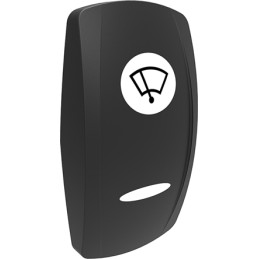 2 pcs - Carling Technologies, Rocker Switch Lens, Laser Etched Actuator, For Use With V Series Sealed Rocker Switches, White