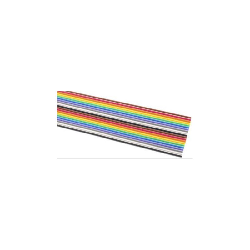 1 Reel of 30 M - 3M 3302 Series Flat Ribbon Cable, 34-Way, 1.27mm Pitch, 30m Length