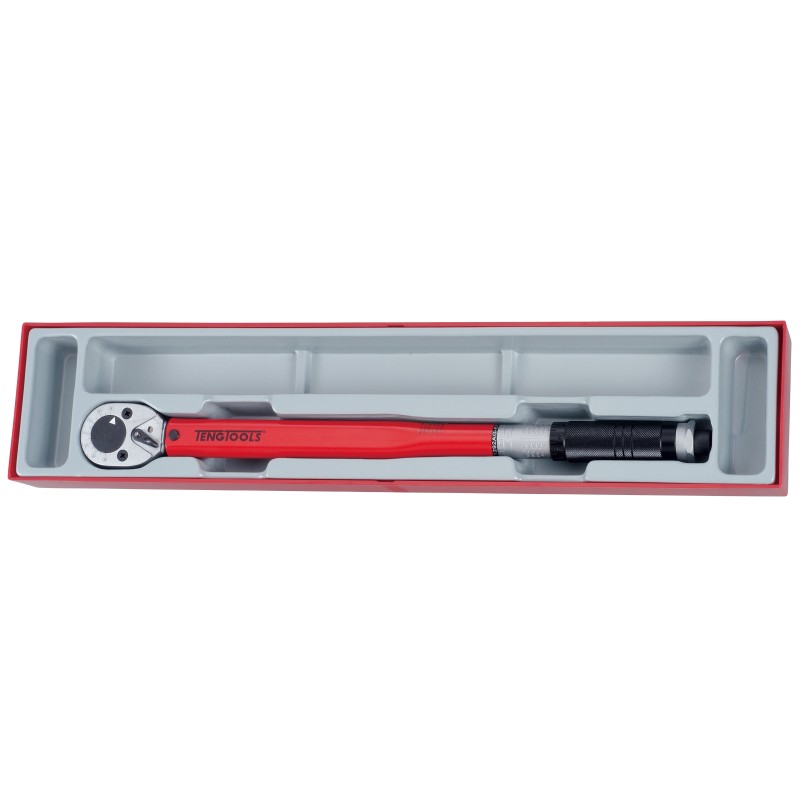 1 pcs - Teng Tools Click Torque Wrench, 40 - 210Nm, 1/2 in Drive, Square Drive