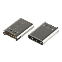 5 pcs - Hirose Straight, PCB Mount, Plug Type C 3.1 USB Connector