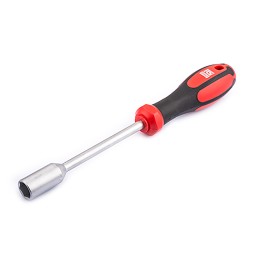 1 pcs - RS PRO Hexagon Nut Driver, 7 mm Tip, 125 mm Blade, 235 mm Overall
