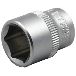 1 pcs - RS PRO 1/4 in Drive 14mm Standard Socket, 6 point