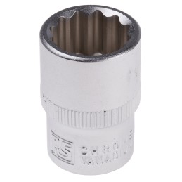 1 pcs - RS PRO 1/2 in Drive 18mm Standard Socket, 12 point