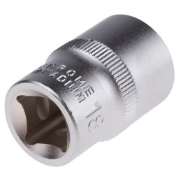 1 pcs - RS PRO 1/2 in Drive 18mm Standard Socket, 12 point