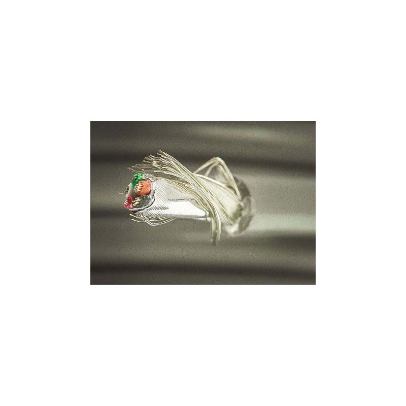 1 Reel of 30 M - Alpha Wire Multicore Industrial Cable, 0.2 mm², 5 Cores, 24 AWG, Screened, 30m, Grey Sheath