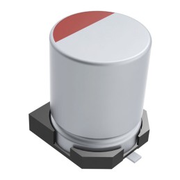 1 pcs : A768EB336M1GLAS045 - CAP ALUM POLY 33UF 20% 40V SMD