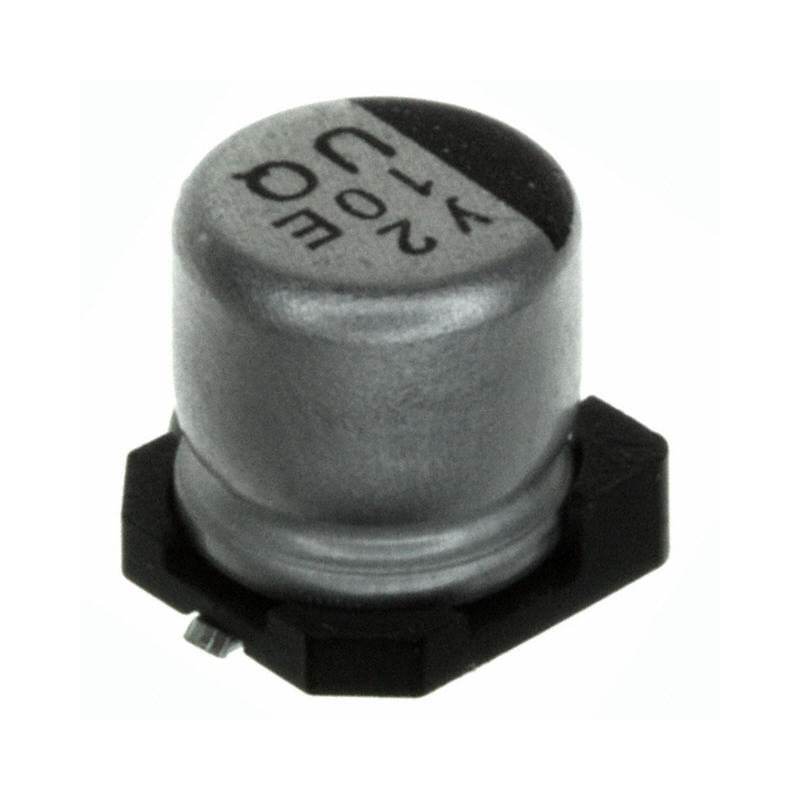 1 pcs : UUQ1V100MCL1GB - CAP ALUM 10UF 20% 35V SMD
