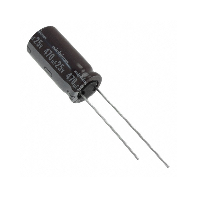 1 pcs : UPJ1E471MPD - CAP ALUM 470UF 20% 25V RADIAL