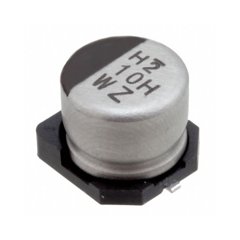 1 pcs : UWZ1H100MCL1GB - CAP ALUM 10UF 20% 50V SMD