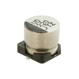 1 pcs : 6.3TZV220M6.3X6.1 - CAP ALUM 220UF 20% 6.3V SMD