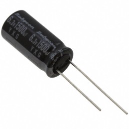 1 pcs : 6.3YXG1500MEFC10X20 - CAP ALUM 1500UF 20% 6.3V RADIAL