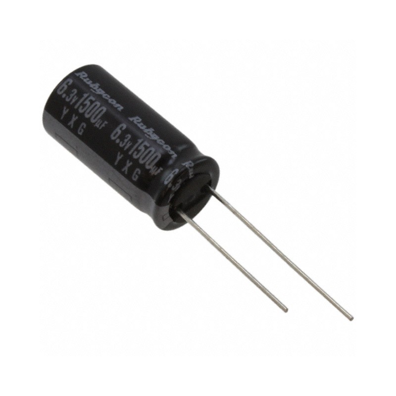 1 pcs : 6.3YXG1500MEFC10X20 - CAP ALUM 1500UF 20% 6.3V RADIAL