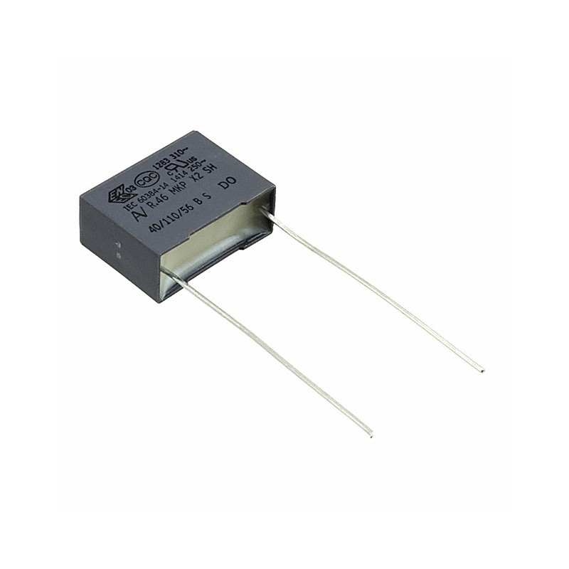 1 pcs : R46KI322040M2M - CAP FILM 0.22UF 20% 560VDC RAD