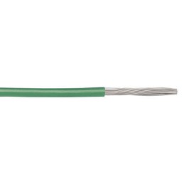 1 Reel of 304 M - Alpha Wire Green 1.32 mm² Hook Up Wire, 16 AWG, 26/0.25 mm, 305m, PVC Insulation