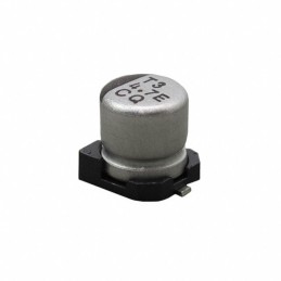 1 pcs : UCQ1E4R7MCL1GB - CAP ALUM 4.7UF 20% 25V SMD