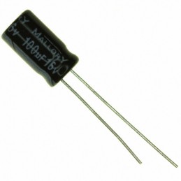 1 pcs : SEK101M016ST - CAP ALUM 100UF 20% 16V RADIAL