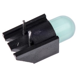 1 pcs - Dialight 550-1307F, Green Right Angle PCB LED Indicator, Through Hole 1.8 V