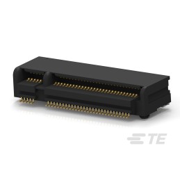 5 pcs - TE Connectivity M.2 NGFF Series Right Angle Edge Connector, PCB Mount, 67-Contacts, 0.5mm Pitch, 2-Row