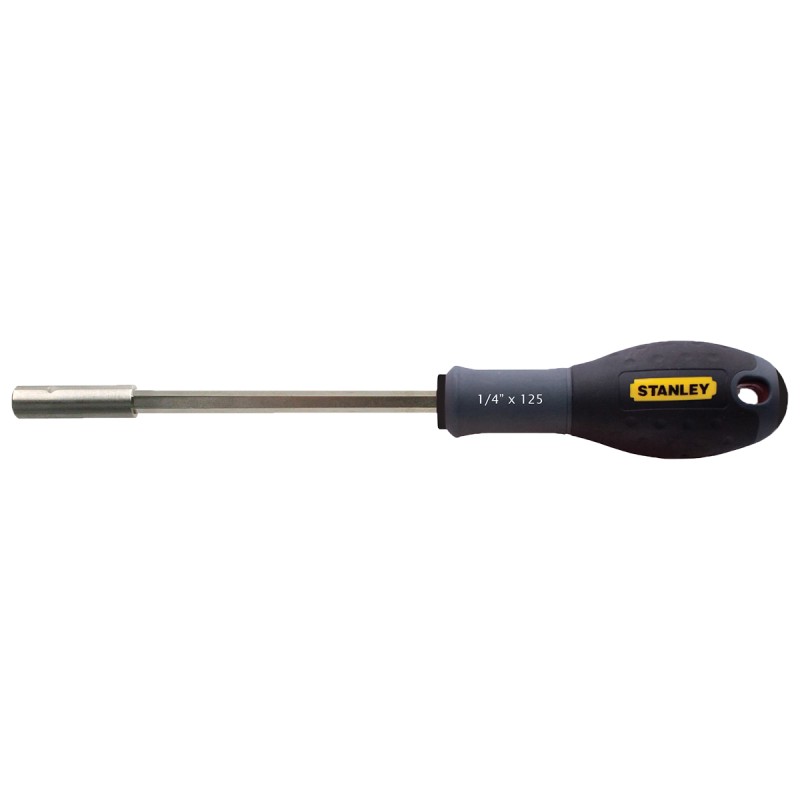 1 pcs - Stanley Hexagon Bit Holder Screwdriver, 1/4 in Tip, 125 mm Overall
