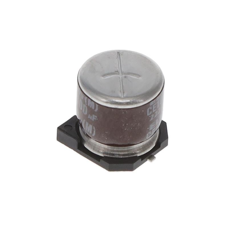 1 pcs : RVJ-50V101MH10U-R - CAP ALUM 100UF 20% 50V SMD