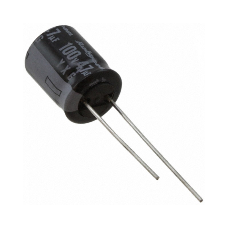 1 pcs : 100YXG47MEFC10X12.5 - CAP ALUM 47UF 20% 100V RADIAL