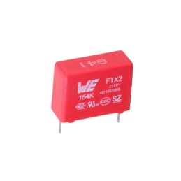 1 pcs : 890324024001CS - CAP FILM 0.15UF 10% 275VAC RAD