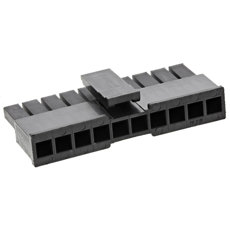 5 pcs - Molex, Micro-Fit 3.0 Female Connector Housing, 3mm Pitch, 10 Way, 1 Row