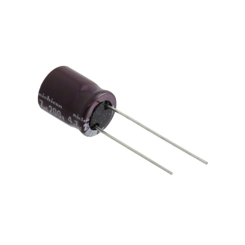 1 pcs : UPW2D4R7MPD1TD - CAP ALUM 4.7UF 20% 200V RADIAL