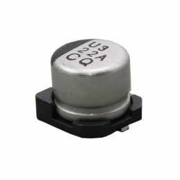 1 pcs : UCQ1A220MCL1GB - CAP ALUM 22UF 20% 10V SMD