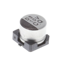1 pcs : UCQ1V100MCL1GB - CAP ALUM 10UF 20% 35V SMD