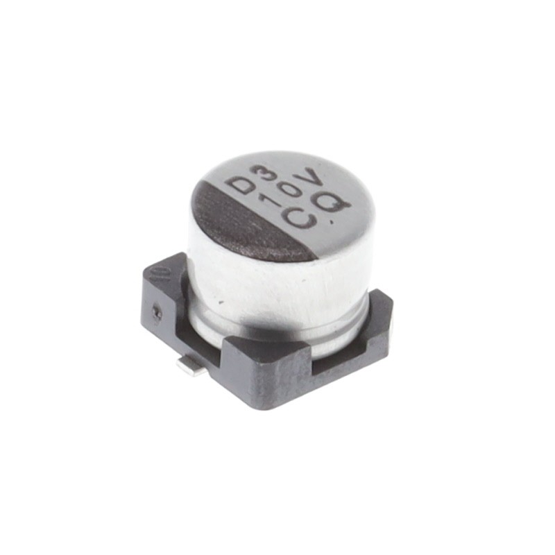 1 pcs : UCQ1V100MCL1GB - CAP ALUM 10UF 20% 35V SMD