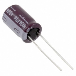 1 pcs : UCS2C100MPD1TD - CAP ALUM 10UF 20% 160V RADIAL