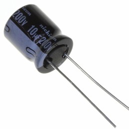 1 pcs : UVR2D100MPD1TD - CAP ALUM 10UF 20% 200V RADIAL