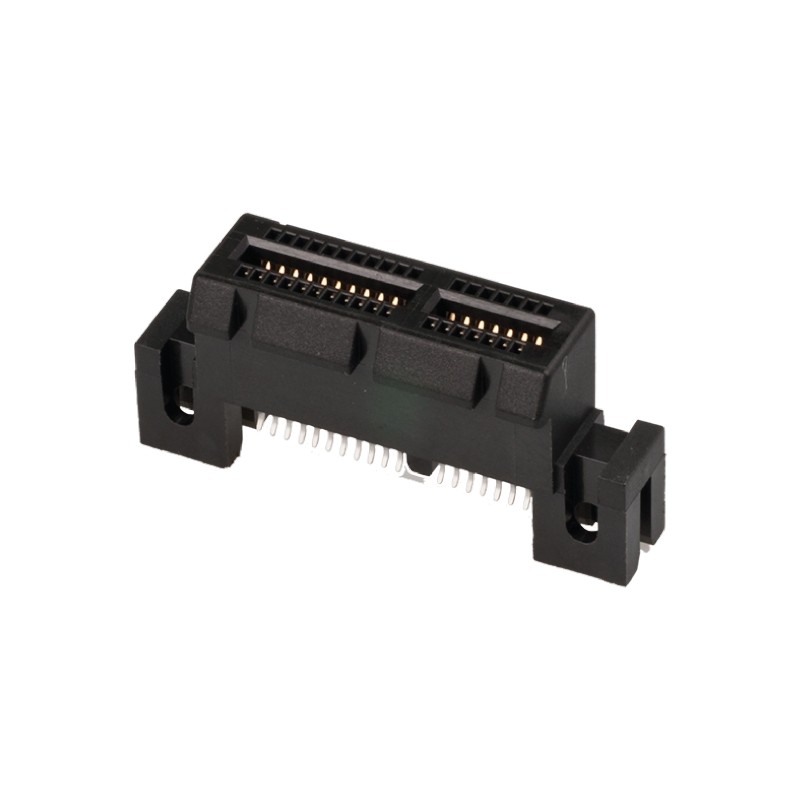 5 pcs - Amphenol Communications Solutions Female Edge Connector, Straddle Mount, 36-Contacts, 1mm Pitch, 2-Row, Solder