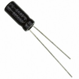 1 pcs : SK100M050ST - CAP ALUM 10UF 20% 50V RADIAL