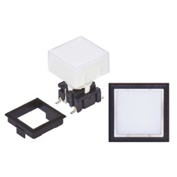 2 pcs - MEC Transparent Tactile Switch Cap for 5G Series, 1KS1116-2K09