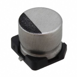 1 pcs : 6.3SJV100M6.3X6.1 - CAP ALUM 100UF 20% 6.3V SMD