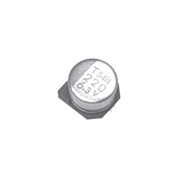 1 pcs : APXT160ARA101ME61G - CAP ALUM POLY 100UF 20% 16V SMD