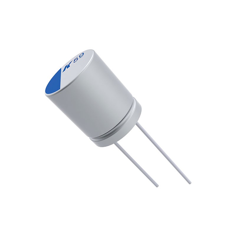 1 pcs : A759MS477M1EAAE020 - CAP ALUM POLY 470UF 20% 25V T/H