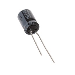 1 pcs : UKL1E101KPD1TA - CAP ALUM 100UF 10% 25V RADIAL