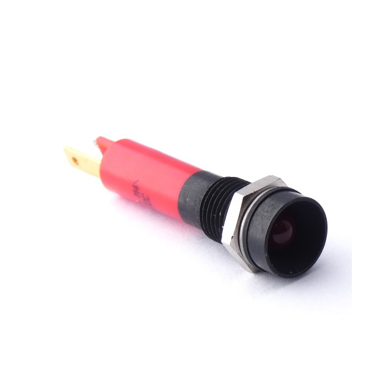 1 pcs - CML Innovative Technologies Panel Mount Indicator, 8mm Mounting Hole Size, Solder Tab Termination, IP67