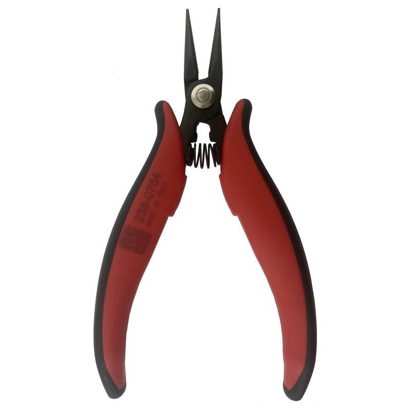 1 pcs - RS PRO Long Nose Pliers, 154 mm Overall, Straight Tip, 26mm Jaw