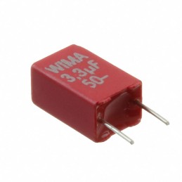 1 pcs : MKS2F032201H00MSSD - CAP FILM 0.22UF 20% 250VDC RAD